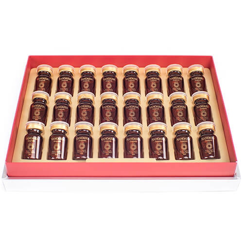 Container shows a pack of 24 Multi-peptide complex bomb ampoules