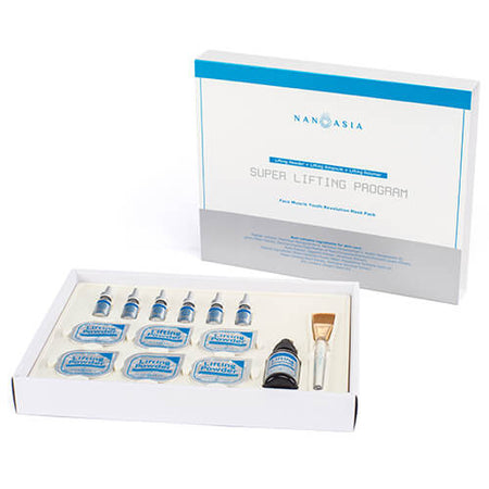 Face Muscle Youth Revolution Mask Pack - Super Lifting Program. Mix ampoules and powder to create a mask for your face
